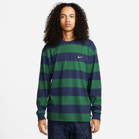 Nike SB LS Midnight Navy Gorge Green