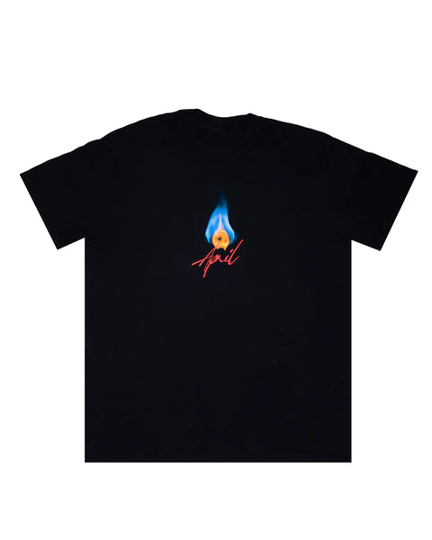 Flame Tee Black