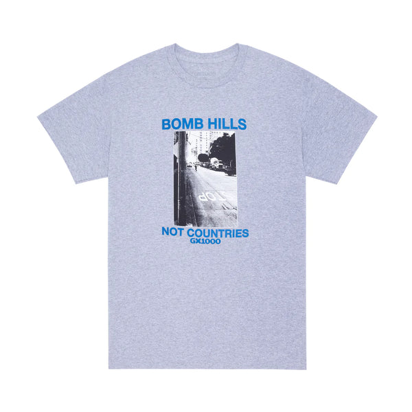 Bomb Hills Not Countries Sports Tee Grey