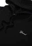 Script Hoodie Black