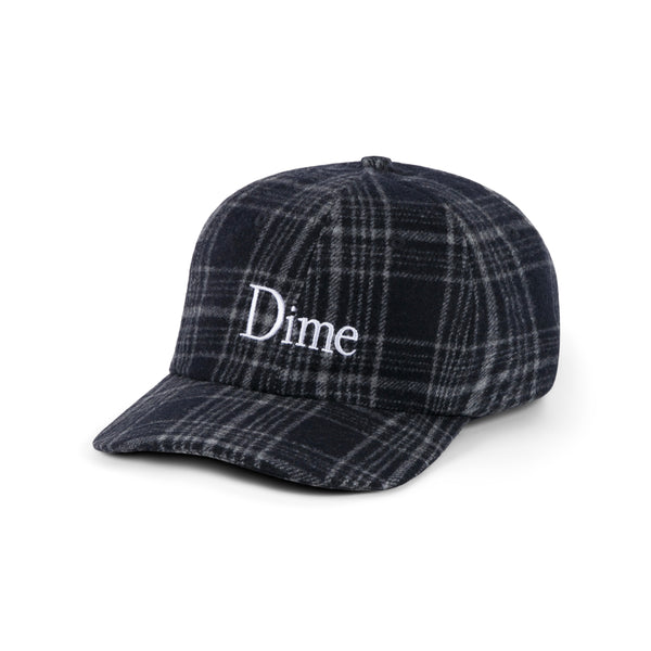 Dime Classic Wool Cap Navy Plaid