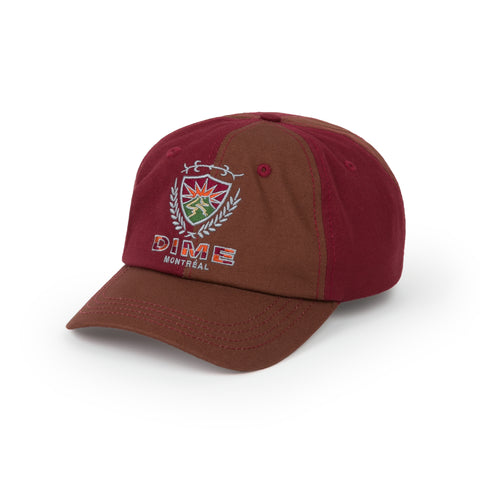 Split Crest Cap Maroon