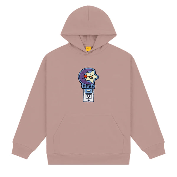 Nightlight Chenille Hoodie Twilight Mauve
