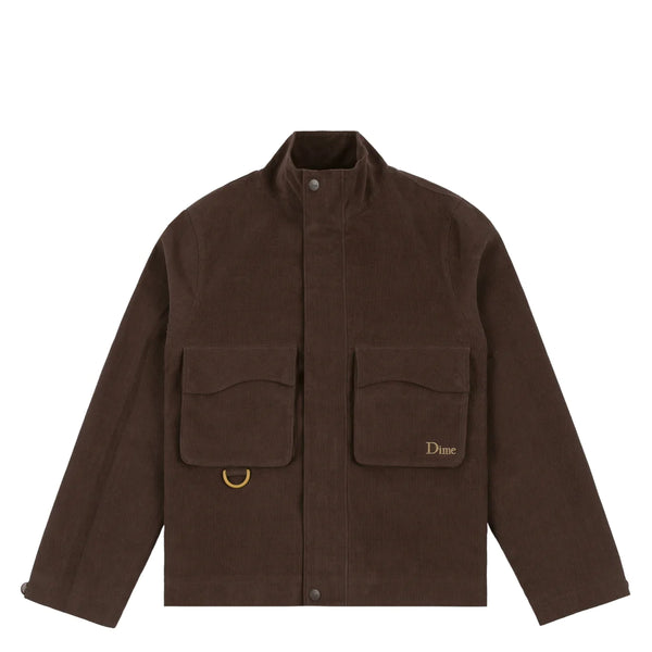 Corduroy Cargo Jacket Chocolate