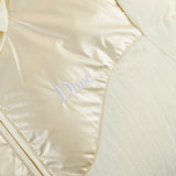 Contrast Puffer Jacket Off White