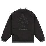 Letterman Wool Jacket Black
