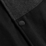 Letterman Wool Jacket Black