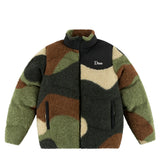 Sherpa Puffer Jacket Camo