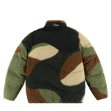 Sherpa Puffer Jacket Camo