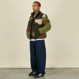 Sherpa Puffer Jacket Camo