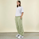 Sherpa Denim Pants Mist Green