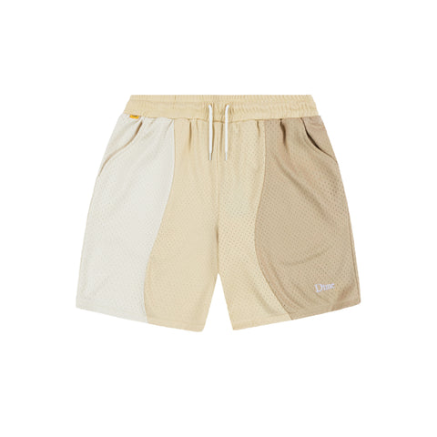Wave Mesh Shorts Tan