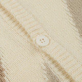 Lightwave Knit Cardigan Cream