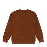Wave Cable Knit Sweater Raw Sienna