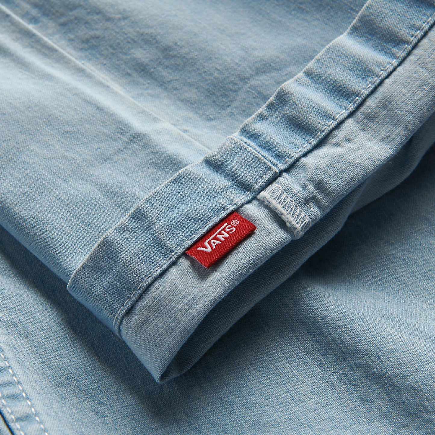 Range Denim Loose Tapered Elastic Pant Light Stonewash