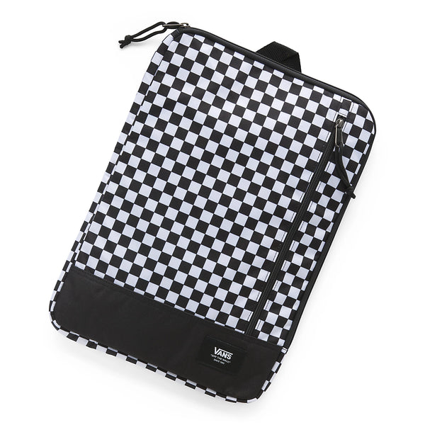 Vans Padded Laptop Sleeve Black White Check