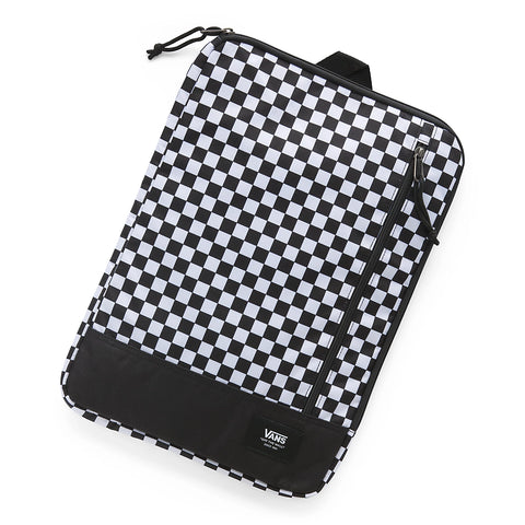 Vans Padded Laptop Sleeve Black White Check