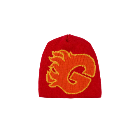 Flames Toque Red