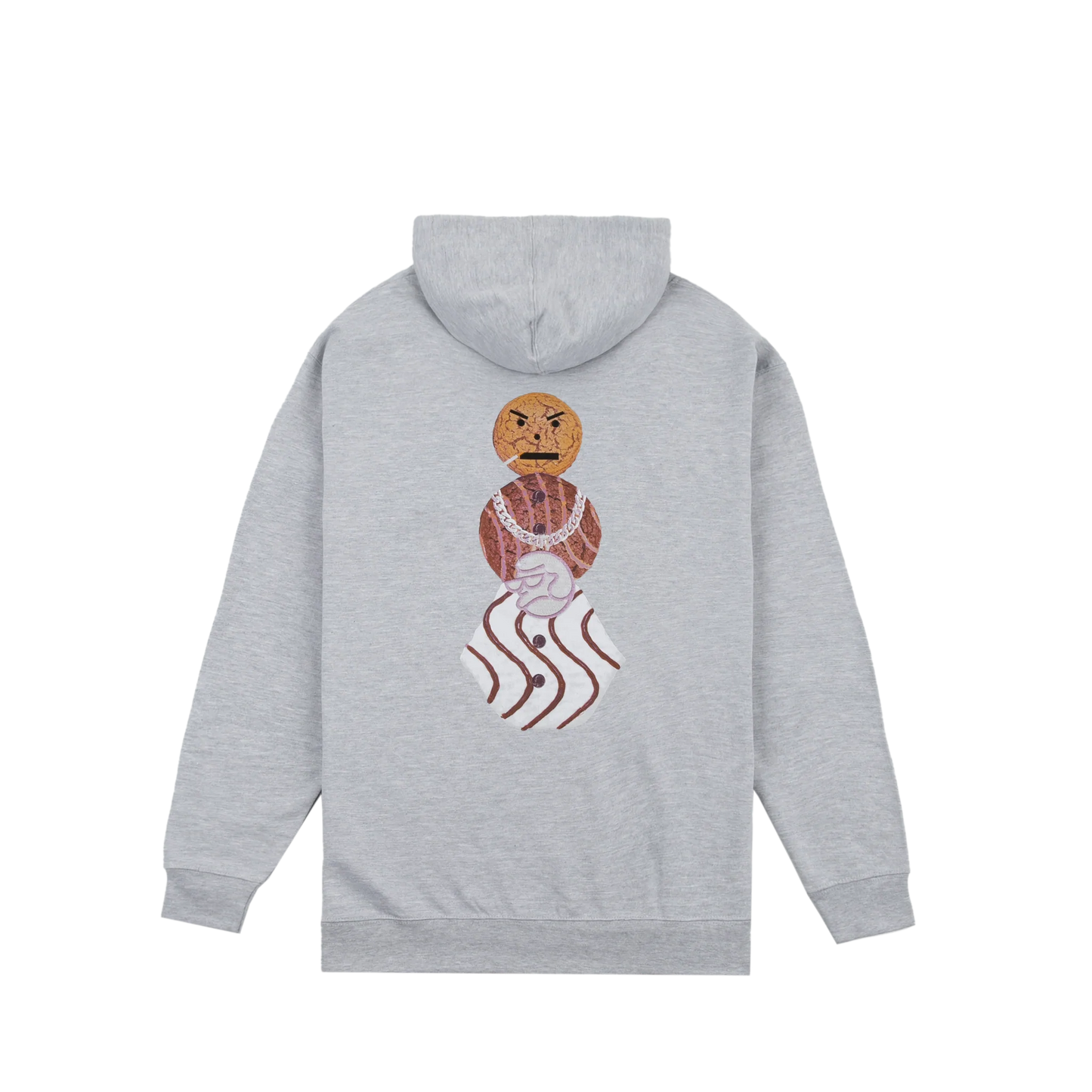 Buss Down Hoody Heather Grey