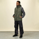 Two Tone Ripstop Pants Black