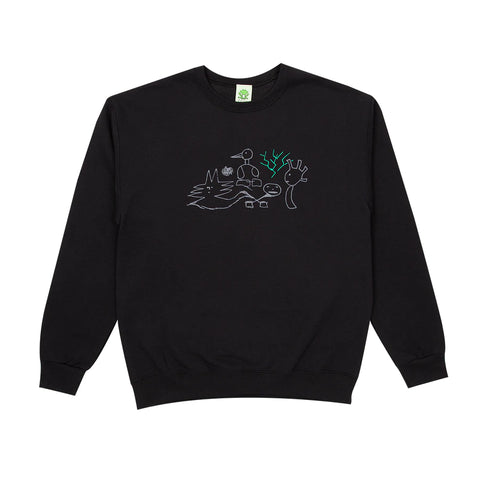 The Essence Crewneck Black