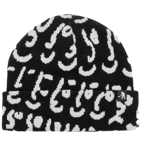 Many Faces Beanie Black