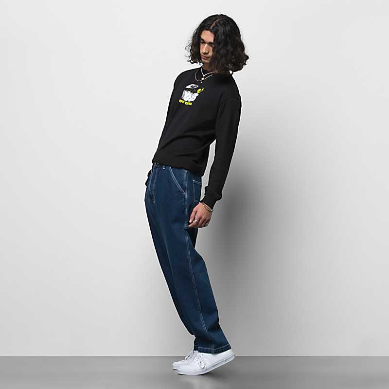 Drill Chore Loose Taperd Denim Midnight Rinse