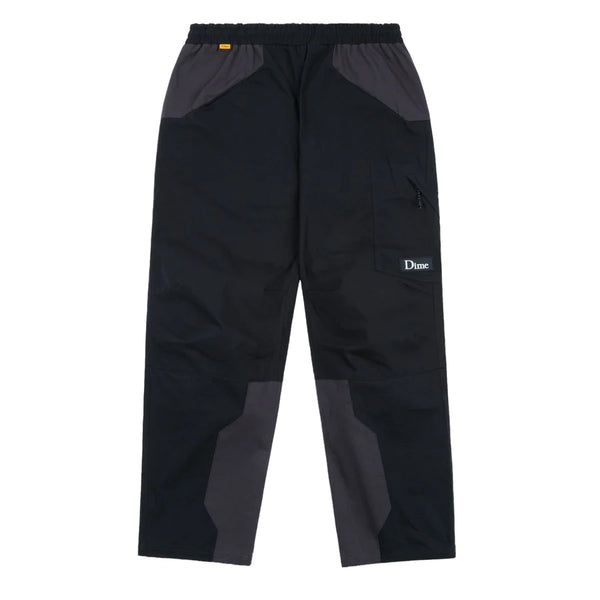 Two Tone Ripstop Pants Black