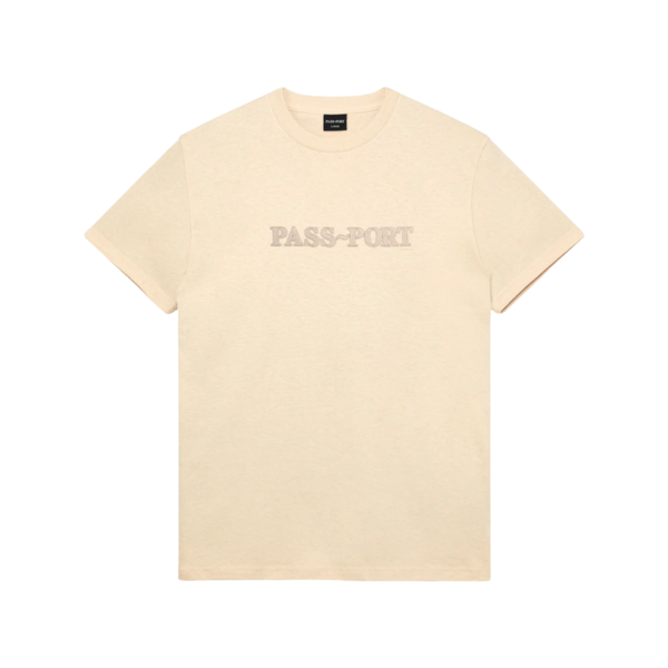 Official Embroidery Tee Natural