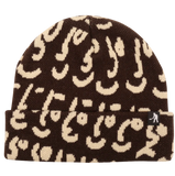 Many Faces Beanie Choc