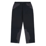 Two Tone Ripstop Pants Black