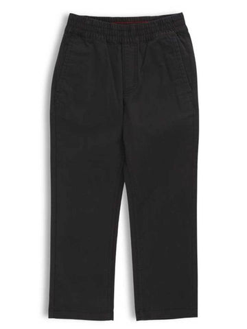 Range Relaxed Elastic Trousers Black