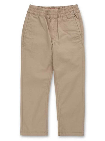 Range Relaxed Elastic Trousers Khaki